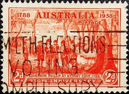 Австралия 1937 год . 150 лет образования Нового Южного Уэльса . 